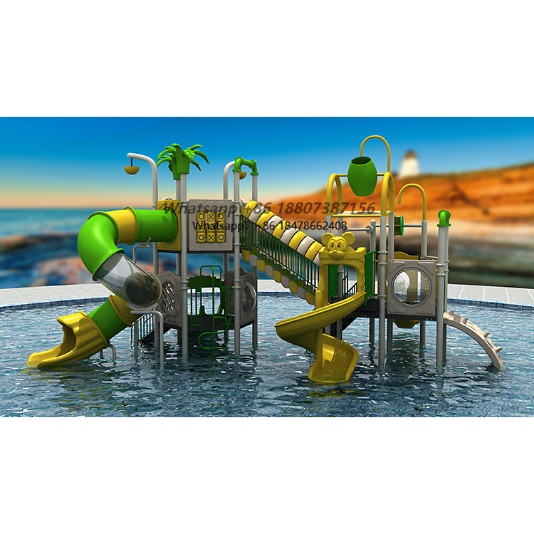 Aquatic Zone - Водная горка в морском стиле: Детская